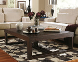 Blake Rectangular Coffee Table- Dark