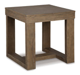 Blake Square End Table- Light