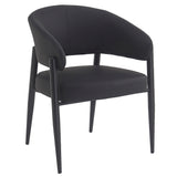 Bronson Dining/Lounge Chair- Black