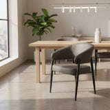 Bronson Dining/Lounge Chair- Stone