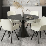 Calisto Dining Table- Black