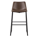 Camlyn Upholstered Bar Stool- Brown