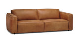 Caro leather sofa at Couch9 furniture store in Calgary serving Okotoks, Cochrane, Airdrie and Chestermere