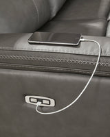 Corwell Power Recliner with ADJ Headrest