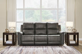 Corwell Power Recliner Sofa with ADJ Headrest