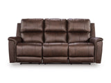 Corwell Power Recliner Sofa with ADJ Headrest