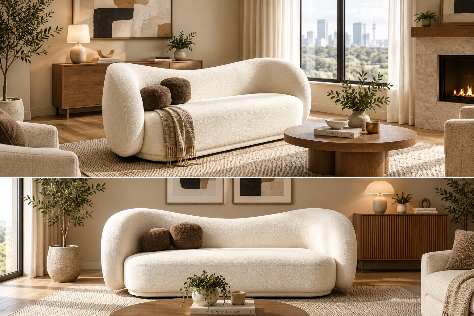 Wave Curved Sofa – Couch9