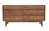 Gia 6 drawer Dresser