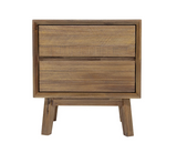 Gia 2 drawer Nightstand