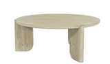 Close-up of Haru coffee table showcasing wood finish and craftsmanship