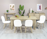 Haru Extension Dining Table Side View – Calgary AB