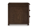 Helios Chairside End Table w/ 3 Drawers