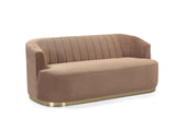 Front view of Java 2 seater loveseat