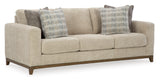 Modern Joseph sofa in Desert color available in Calgary Alberta at Couch9