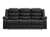 Krypton Manual Reclining Sofa with drop down table and LED Lighting
