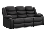 Krypton Manual Reclining Sofa with drop down table and LED Lighting