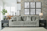 Larco 2 piece sectional sofa in Fog color
