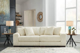Larco 2 piece sectional sofa in Ivory color