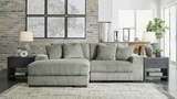 Larco 2 piece sectional with chaise in Fog color