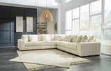 Larco 5 piece sectional in Ivory color