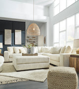 Deep seating 5 piece sectional sofa