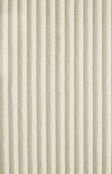 Close up detail of ivory fabric on Larco sectional