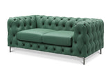 Las Vegas loveseat in Sage Green color