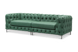 Modern Las Vegas sage green sofa for living room available in Calgary at Couch9