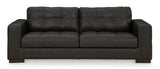 Louis sofa styled in modern home for customers in Okotoks and Airdrie