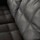 Side view of Louis sofa available for delivery to Cochrane and Chestermere