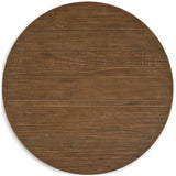 Top view of Malay coffee table showing clean and balanced design