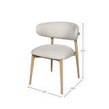 Milo dining chair fabric available in Calgary Airdrie Okotoks Chestermere Cochrane