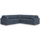 Flexible 5 piece sectional system