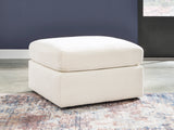 Modmax oversized ottoman front view for living room