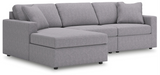 Custom color options for modular sofa
