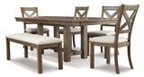 Monarch 6Pcs Dining Set