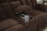 Olympus Power Recliner Loveseat w/ Console