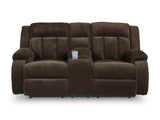 Olympus Power Recliner Loveseat w/ Console