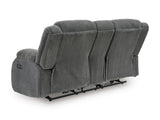 Olympus Power Recliner Loveseat w/ Console