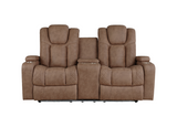 Panther Dual Power Recliner Loveseat
