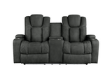 Panther Dual Power Recliner Loveseat