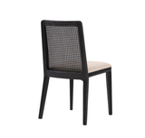 Front view of Rattan dining chair at Couch9 Calgary furniture store