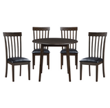 Romell 5Pcs Drop Leaf Dining Set