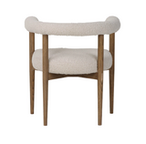 Side view of Round Arm dining chair at Couch9 Calgary furniture store
