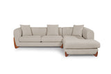 Royaal 2 piece sectional sofa in modern design