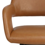 Ryder Swivel Dining Chair- Camel