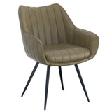 Talon Swivel Dining Chair- Moss