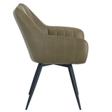 Talon Swivel Dining Chair- Moss