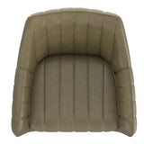 Talon Swivel Dining Chair- Moss