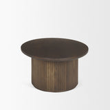 Terra Oval Coffee Table w/ Storage